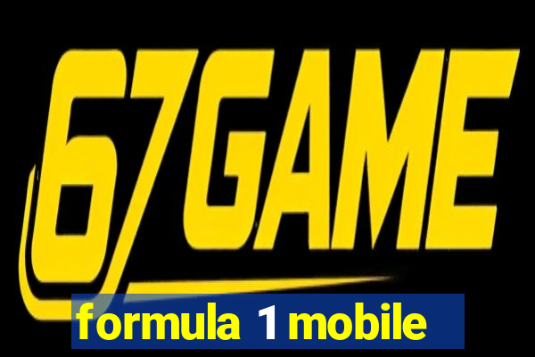 formula 1 mobile